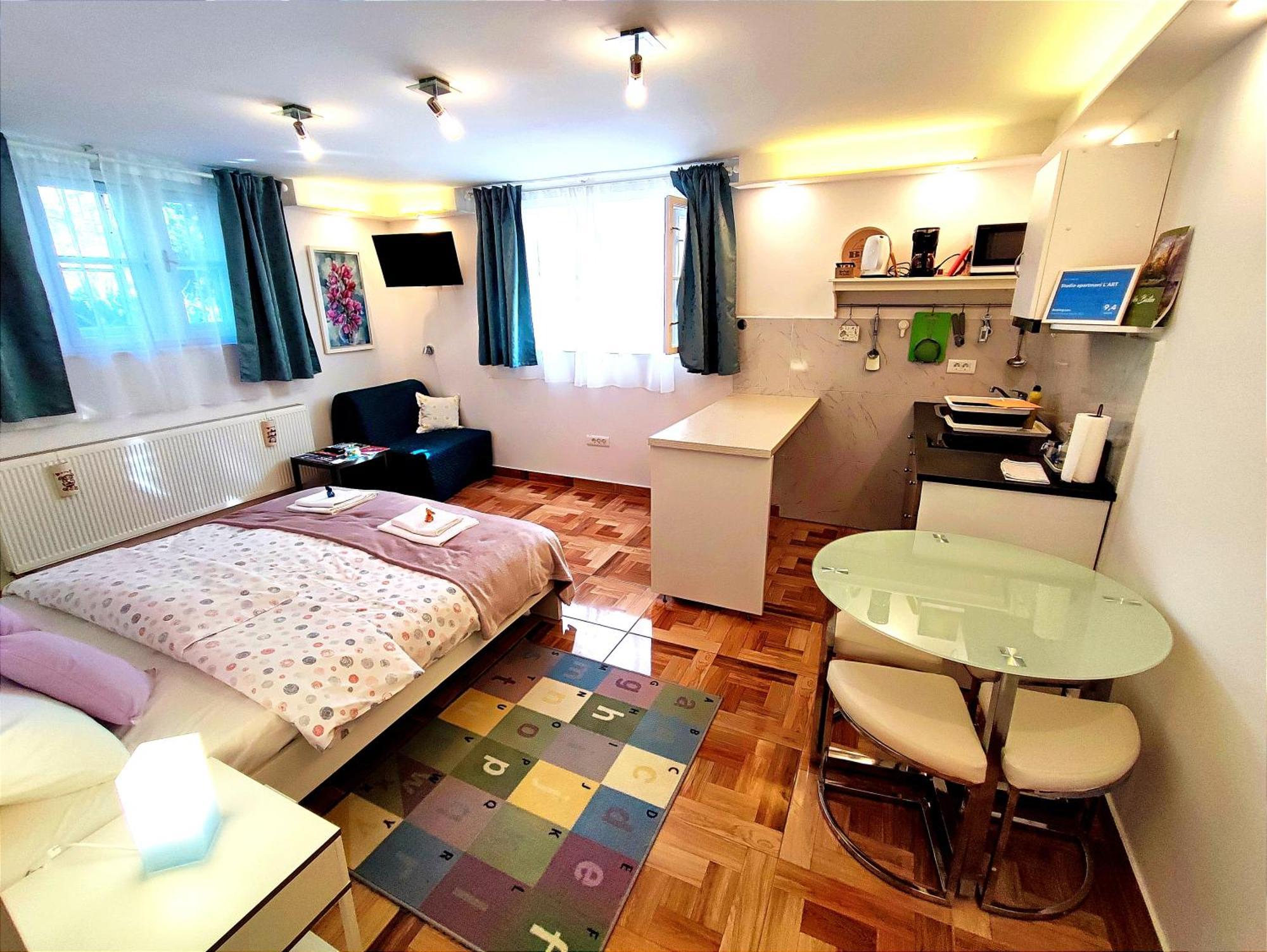 זאגרב Studio Apartmani L'Art מראה חיצוני תמונה